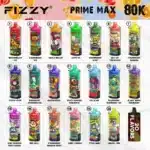 fizzy 80k 80000 puffs prime max e cigarette rechargeable