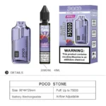 Poco Stone 75000 75k puff rellenable aceite puff sabor puffs