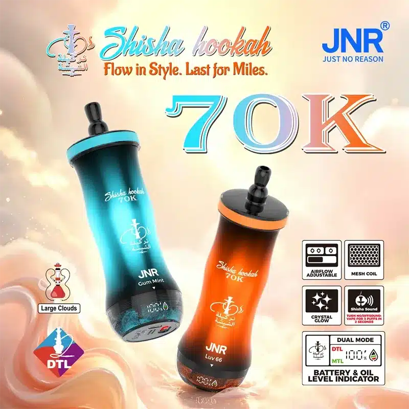 JNR Shisha 70K Hookah JNR Shisha 70K Hookah