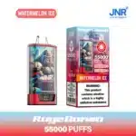 jnr ragegorilla 55000 55k crystal pod system disposable vape vape pen mesh coil puff